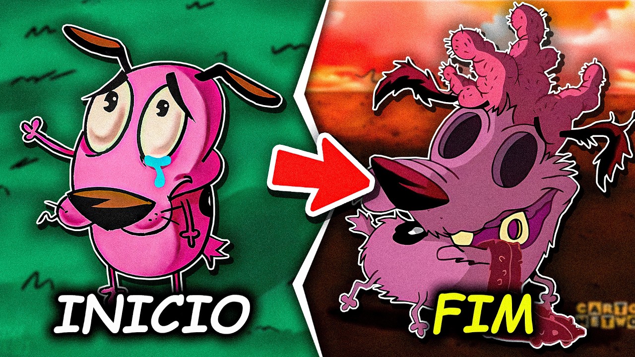 Coragem, o Cão Covarde em 20 Minutos do Inicio ao Fim!