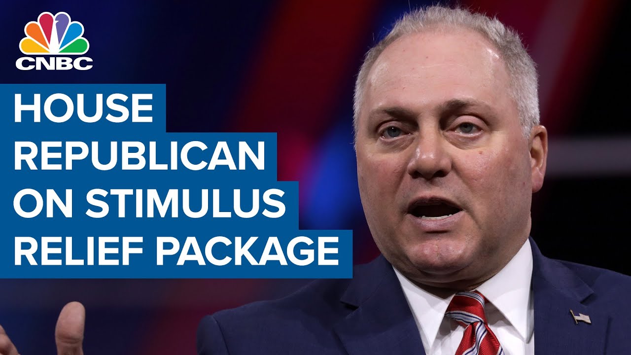 House Republican Whip Steve Scalise discusses stimulus relief package