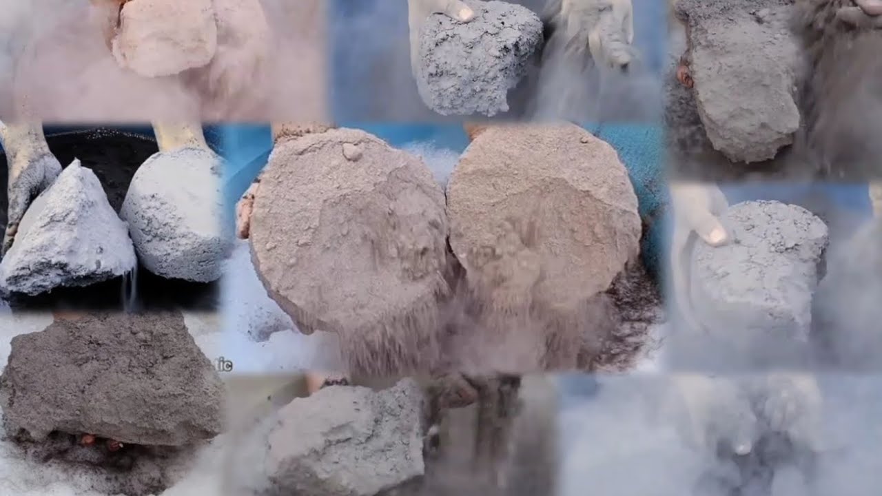 Heavy Dusty 😷 soft silky texture water crumbling 🤤 relaxing video||Queen editx 