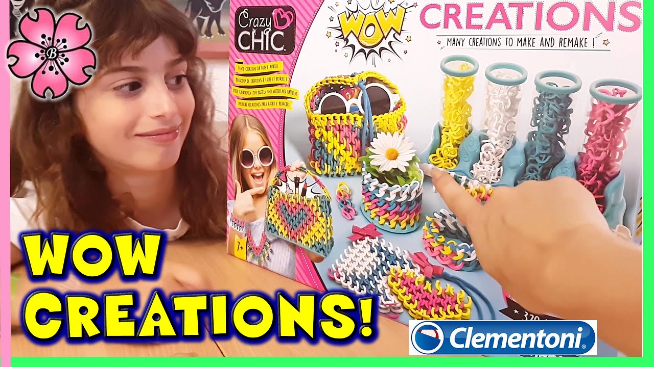 WOW CREATIONS! La Novit&agrave; Crazy Chic di CLEMENTONI! Barbara e Lara
