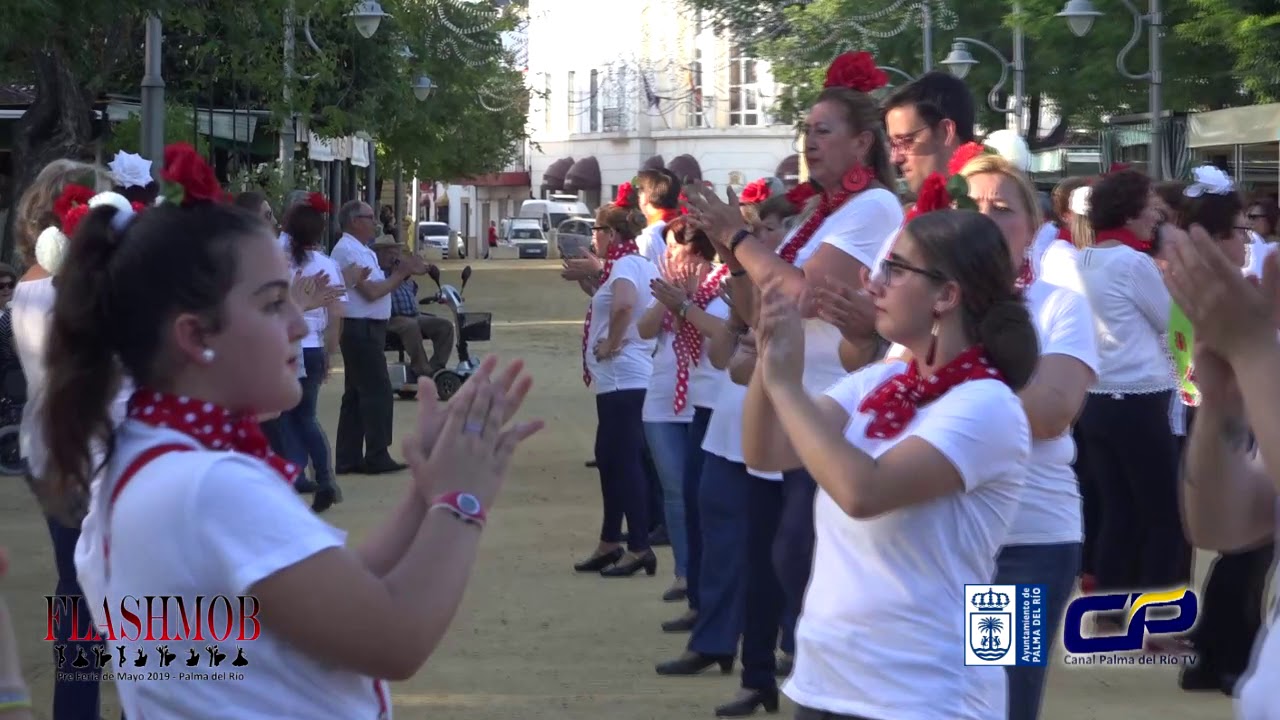 Flashmob con motivo de la Feria de Mayo 2019 FACEBOOK: Canal Palma del Río
