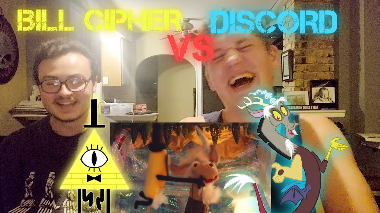 RWAP Reacts to Bill Cipher VS Discord (Gravity Falls VS My Little Pony) by DEATH BATTLE