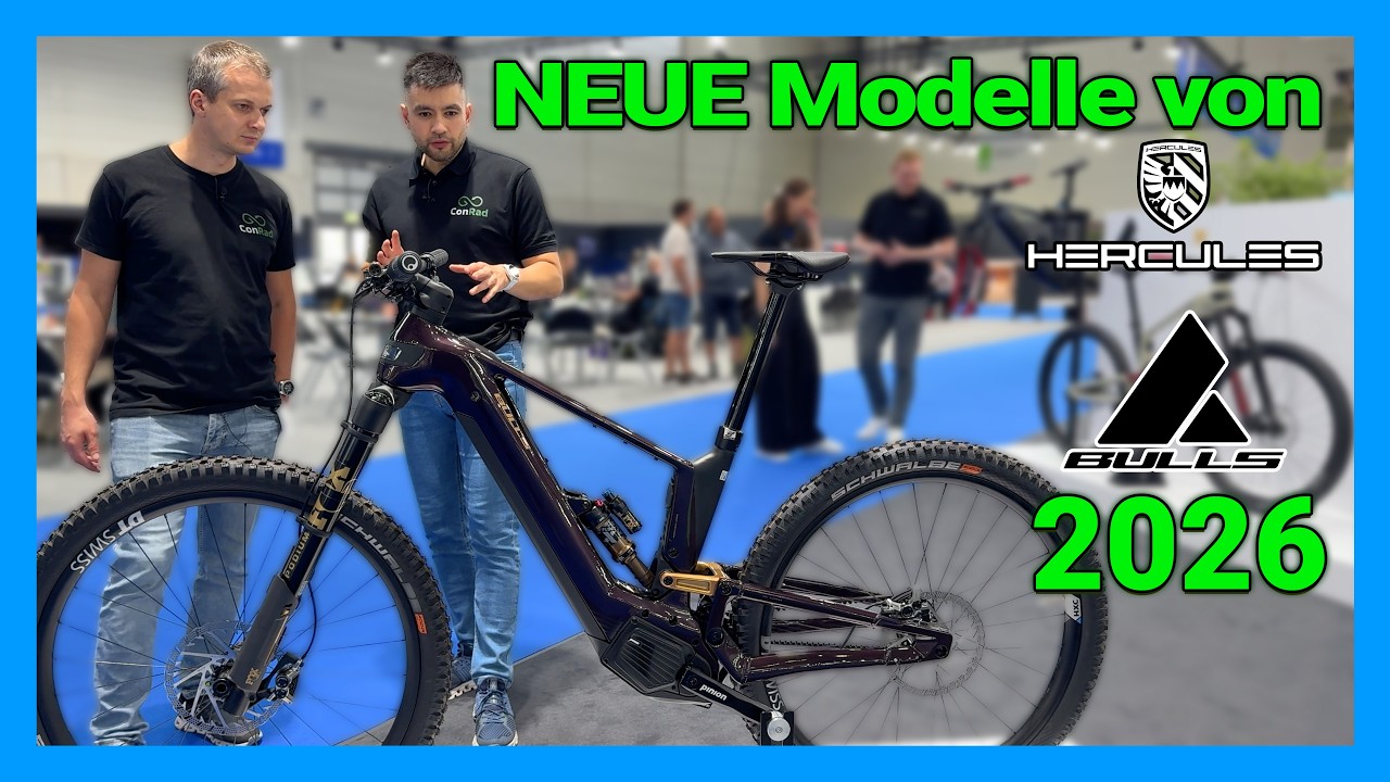 E-Bike Messeneuheiten 2026: Bulls Pinion MGU Line-Up 