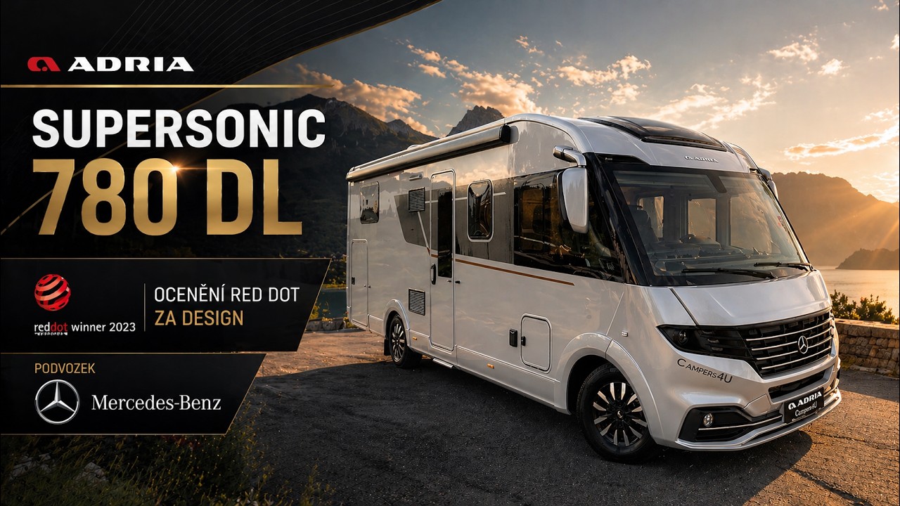 Adria Supersonic 780 SL - detailní prohlídka