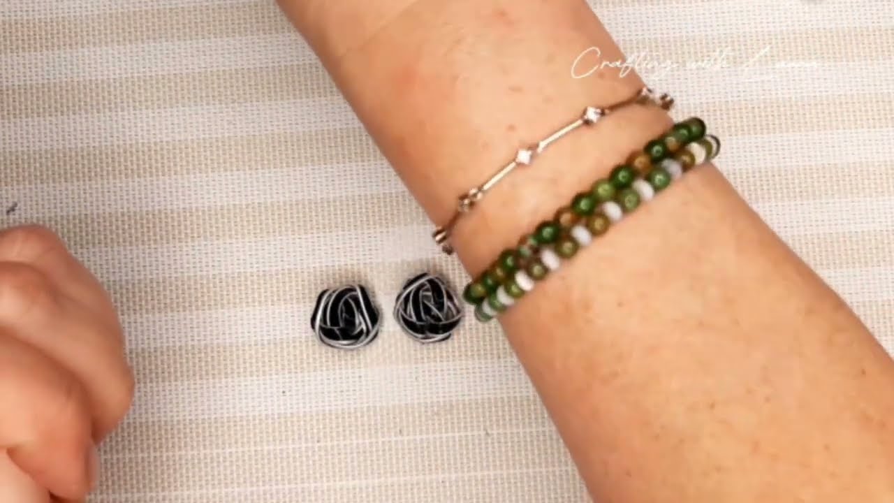 How to Recycle Nespresso Capsules-Easy DIY Craft Coffee Pod Earrings- Recycling Jewelry- Zero waste