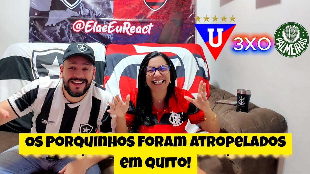 LDU atropela o Palmeiras no primeiro jogo da Semifinal da Libertadores 3x0 foi pouco!