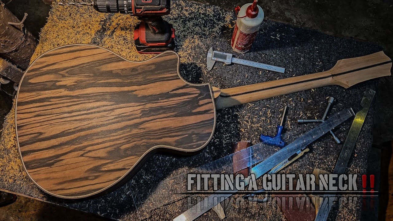Installing Acoustic Guitar Neck