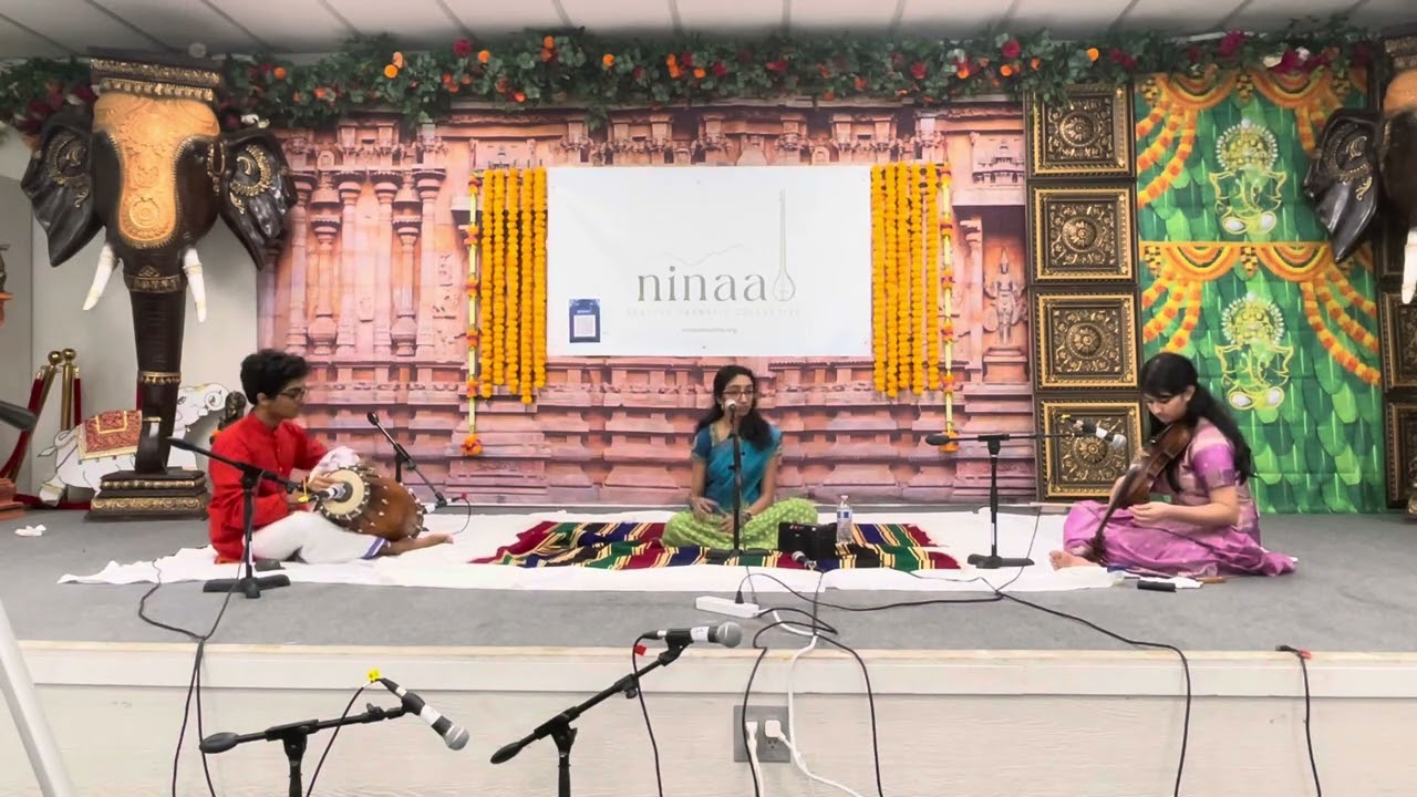 Ninaad Fall 2025 - Mini Concert by Anjana, Smera, Govind