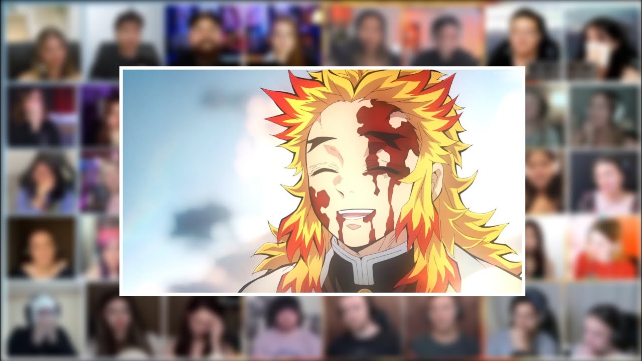 Rengoku vs Akaza | Demon Slayer: Kimetsu no Yaiba Mugen Train Movie Reaction Mashup