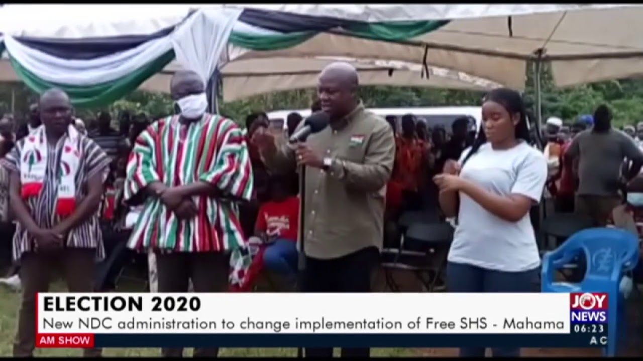 New NDC administration to change implementation of Free SHS – Mahama  - AM News on JoyNews (1-10-20)