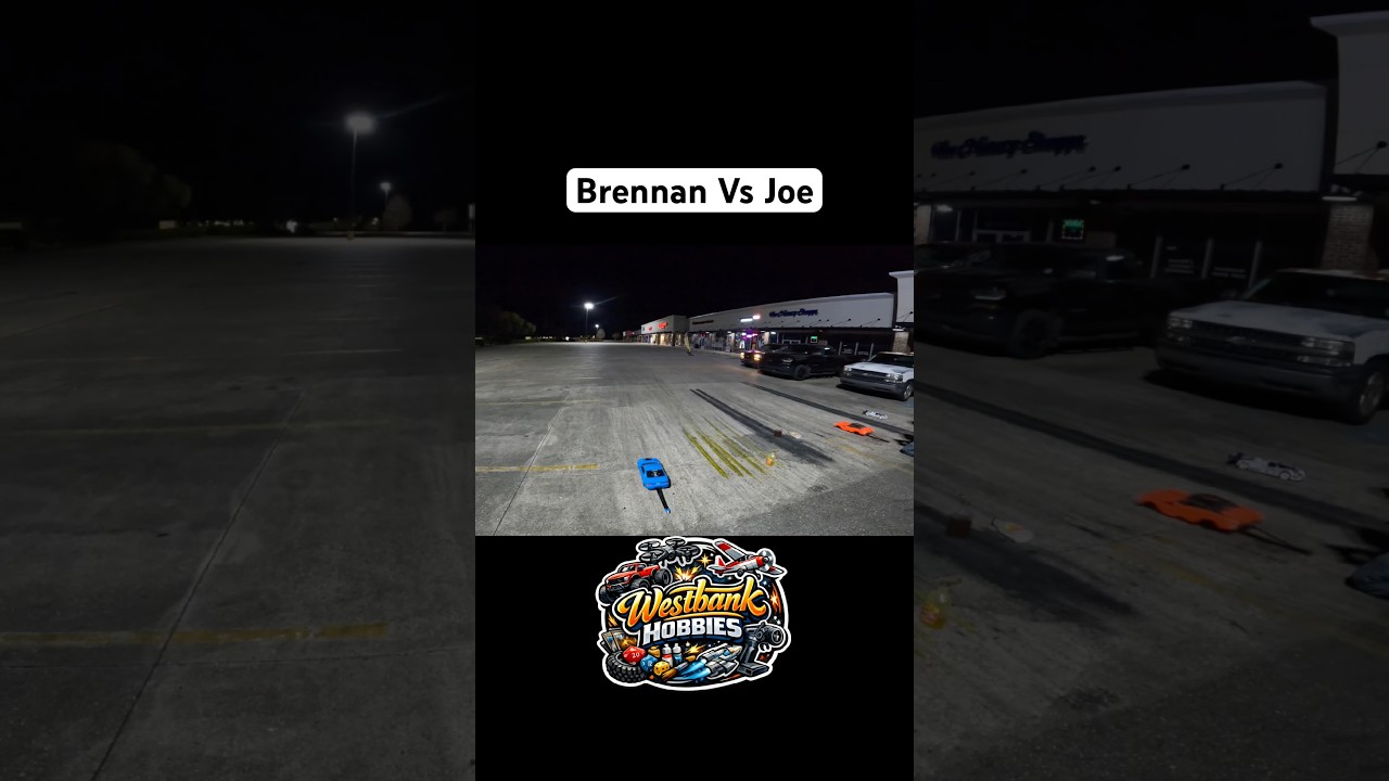 Гонка на радиоуправляемых моделях Brennan Vs Joe 2s без подготовки