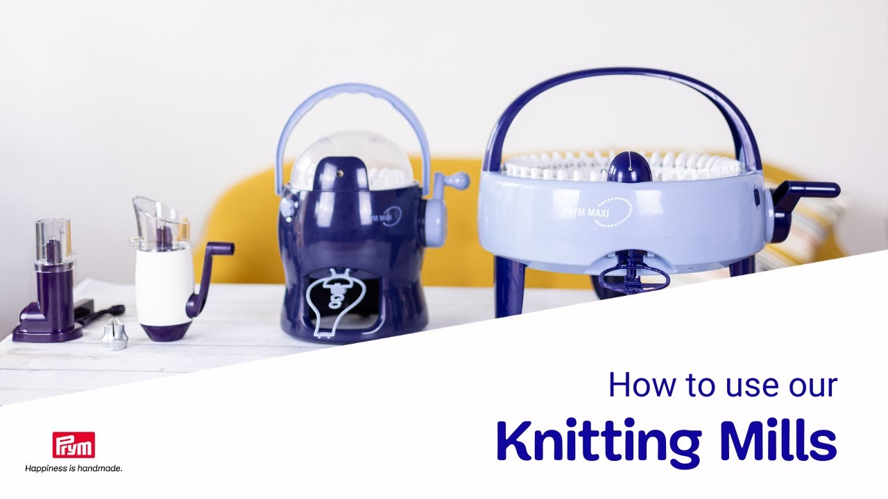 Prym Strickmühlen | Anwendung der MINI, Comfort Twist, MIDI & MAXI Strickmühlen | Anleitung & Tipps