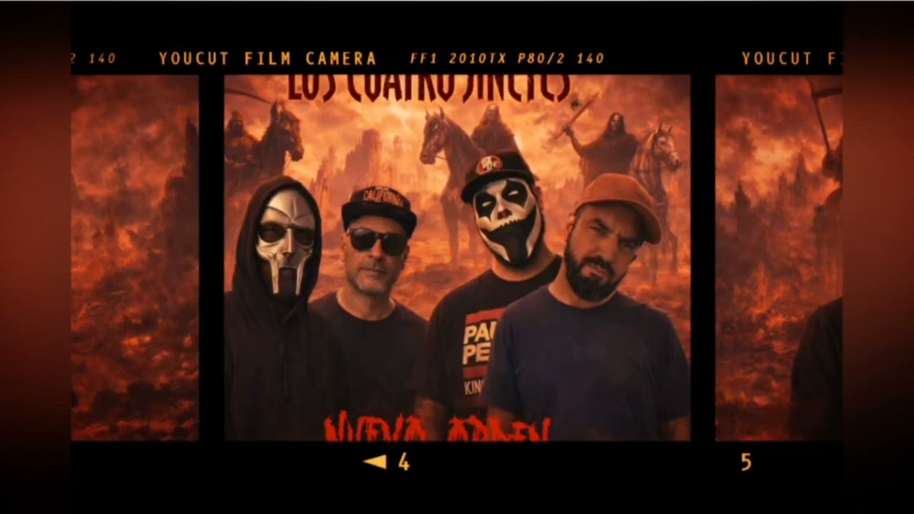Chulo Delgado, Dela Graff, Ceyk Baphomet y Paul Mac Person son Los Cuatro Jinetes