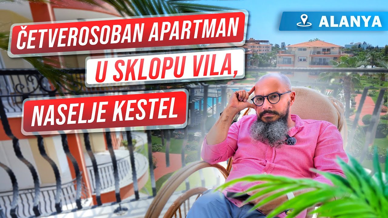 Pronašli smo najbolju vilu u Alanyi, Kestel. Luksuzna nekretnina u Turskoj. Kupite kuću u Turskoj.