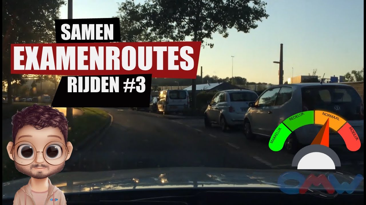 Examenroute CBR Rotterdam #3