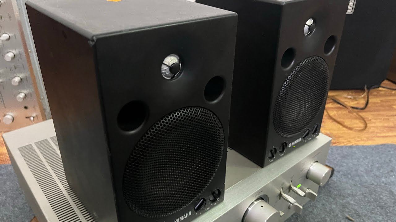 Chỉ 1tr8 có ngay một loa kiểm âm phòng thu yamaha MSP3, chất âm chi tiết, Đt/zalo: 0988.163.162