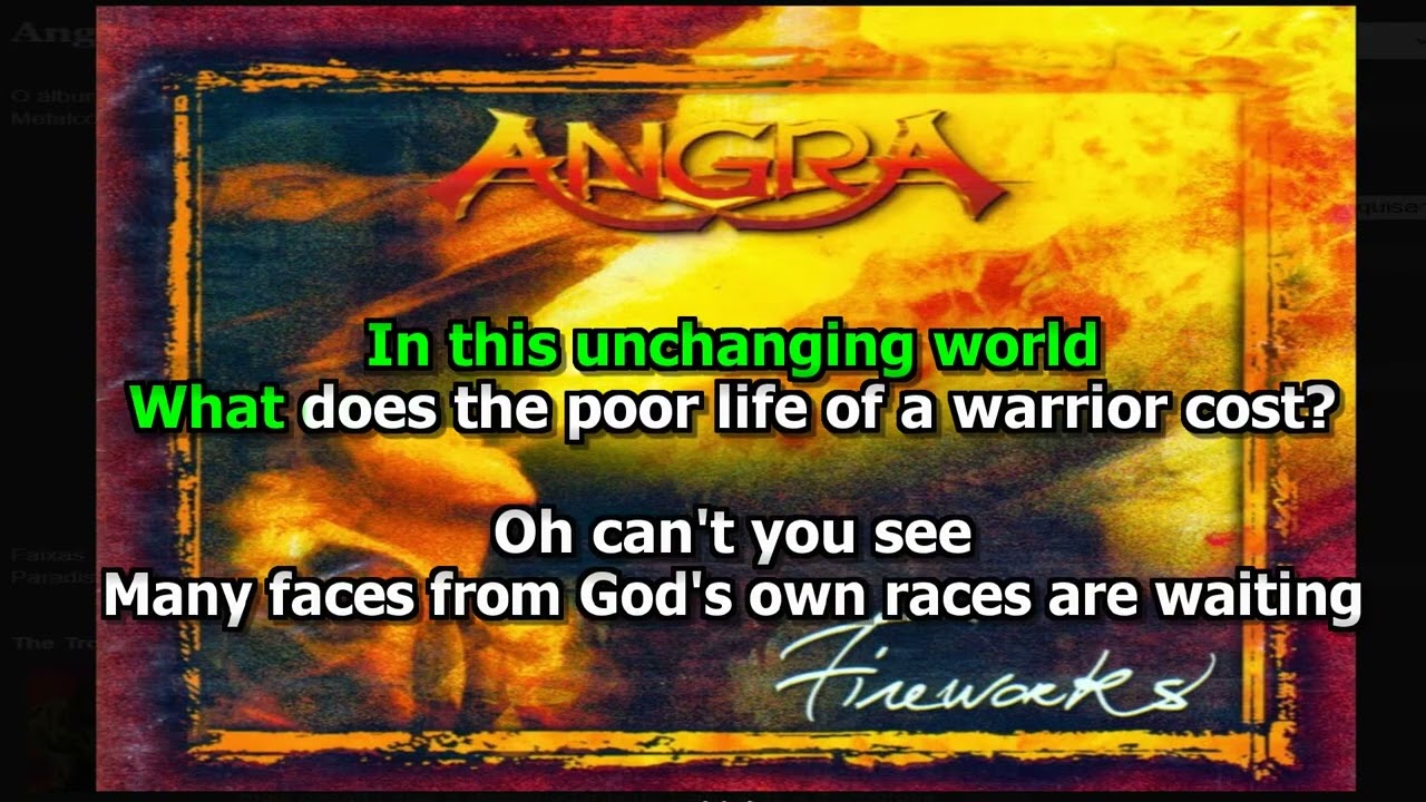 Petrified Eyes angra karaoke