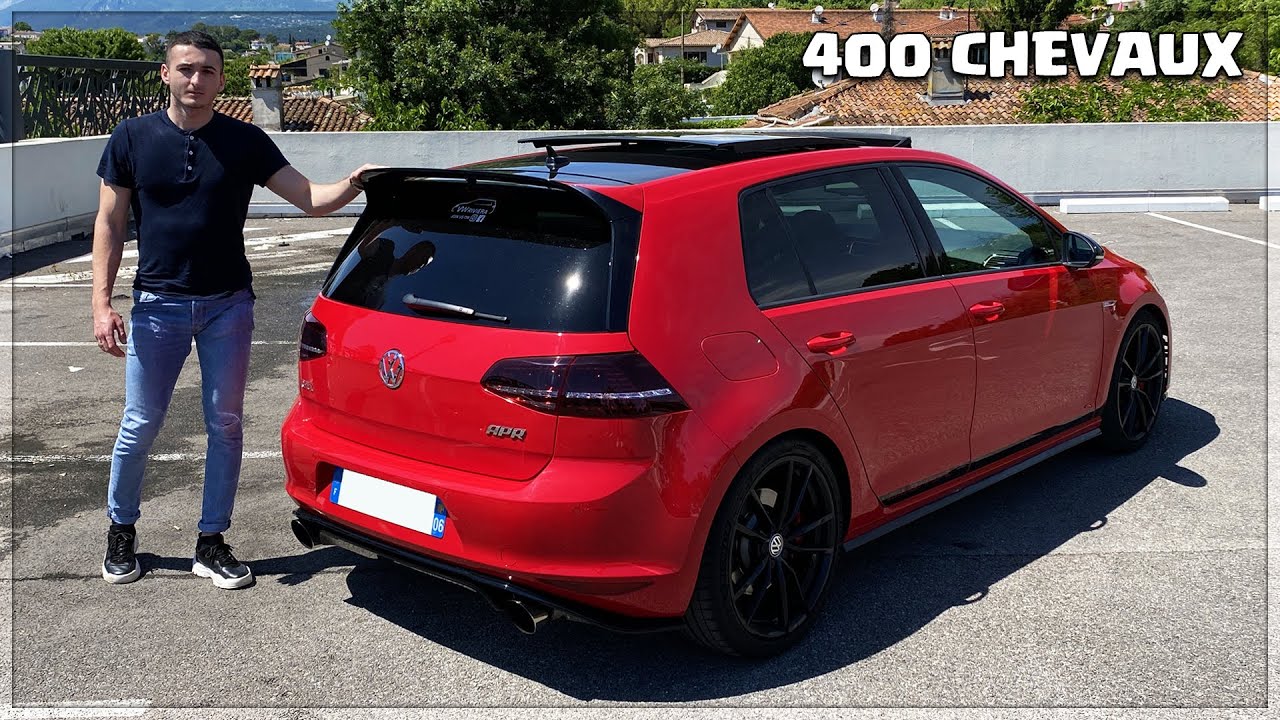 LA VRAIMENT IL NE BLAGUE PAS... GOLF 7 GTI CLUBSPORT APR STAGE 2 - 400 Chevaux😰