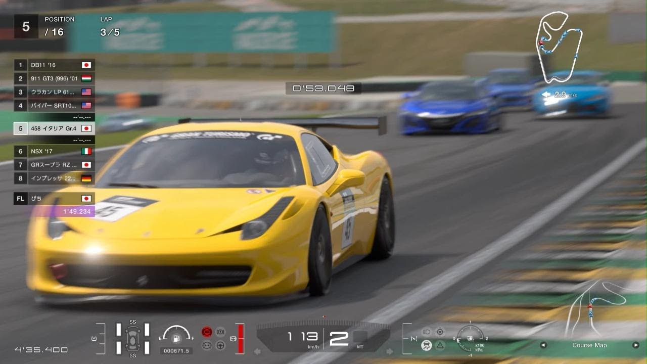 PS5【GT7】Ferrari 458 Italia Gr.4:World Touring Car 600:WEEKLY CHALLENGE #GT7 #PS5