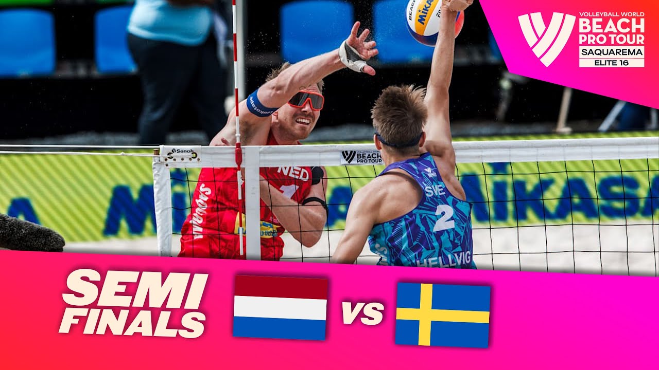 Boermans/de Groot vs. &Aring;hman/Hellvig - Semi Final Highlights | Saquarema 2025 #BeachProTour