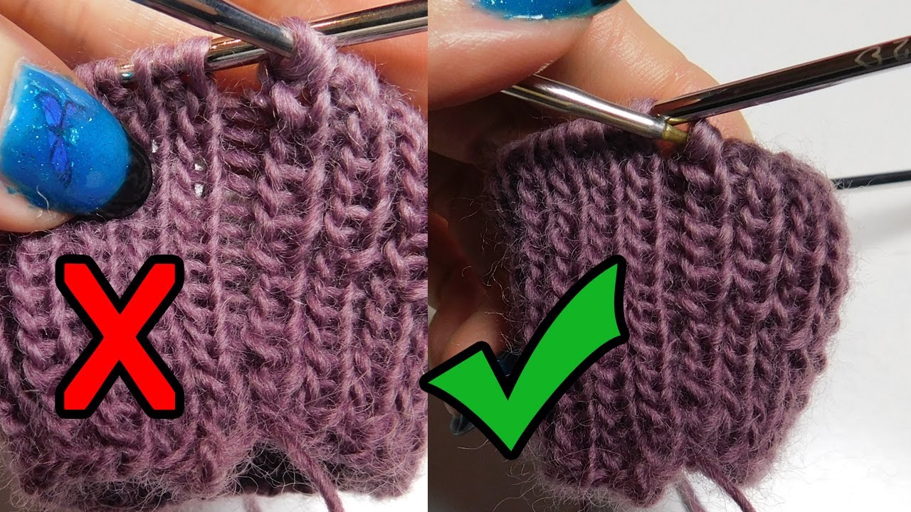 Leitern / Übergänge vermeiden beim Socken stricken