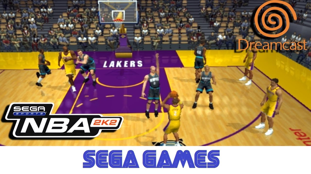 NBA 2K2 aka Sega Sports NBA 2K2 (Quick Gameplay) Sega Dreamcast