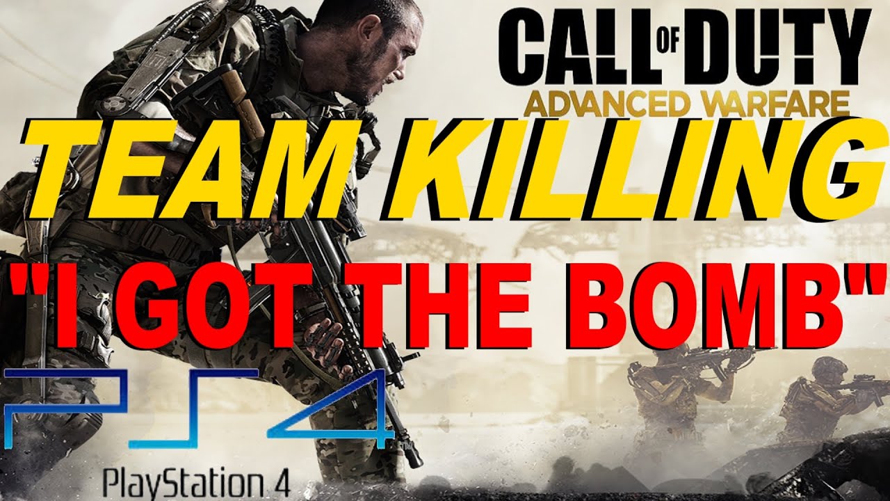 Смешные реакции Call of Duty Advanced Warfare &mdash; Троллинг в стиле Team Killing &mdash; Я получил бомбу (...