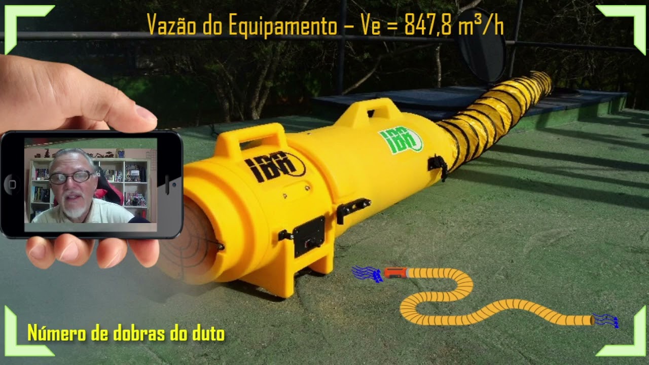 #Você sabe calcular número trocas necessárias na ventilação do espaço confinado