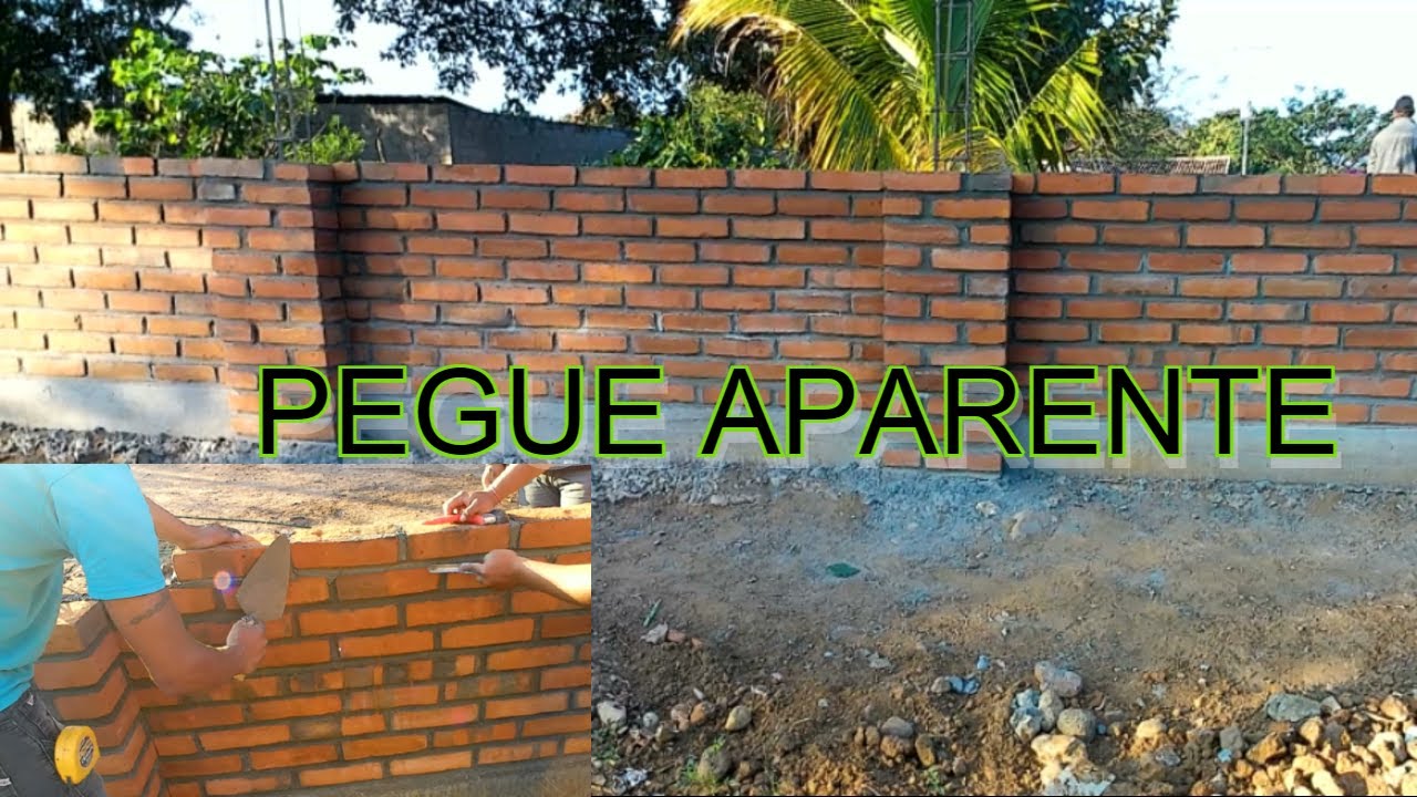 Construyendo mi barda: pegado de ladrillo aparente , semana #5