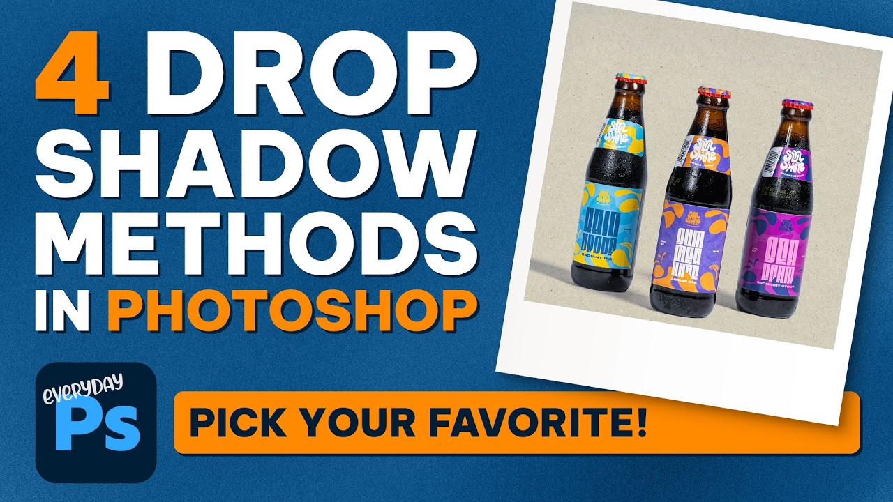 4 Methods to Add Drop Shadows in Photoshop for Beginners (And Everyone Else!)