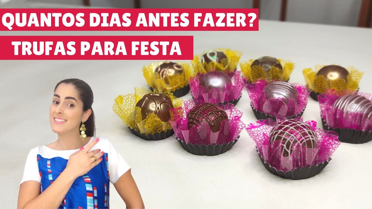 Mini trufas para festas | TIRA DÚVIDAS!