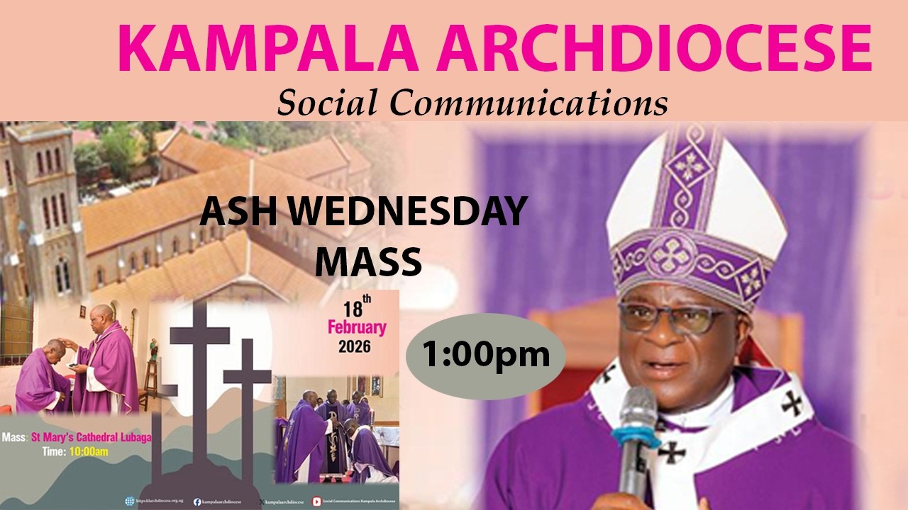 ASH WEDNESDAY MASS 18TH FEBRUARY 2026