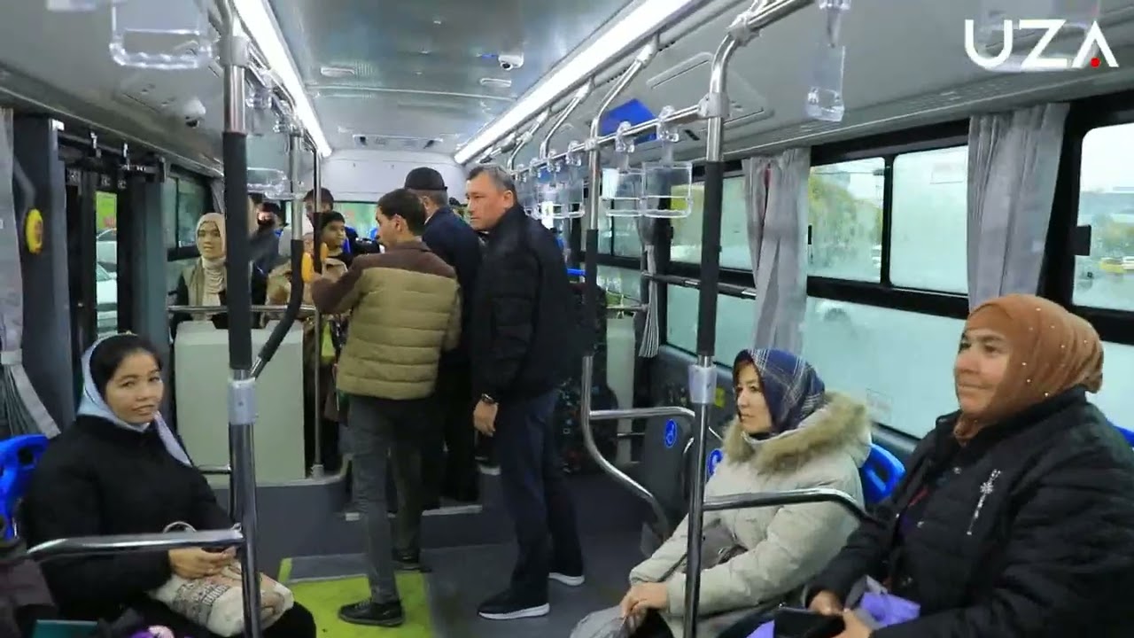 Fargʻona koʻchalariga yangi avtobuslar chiqarildi