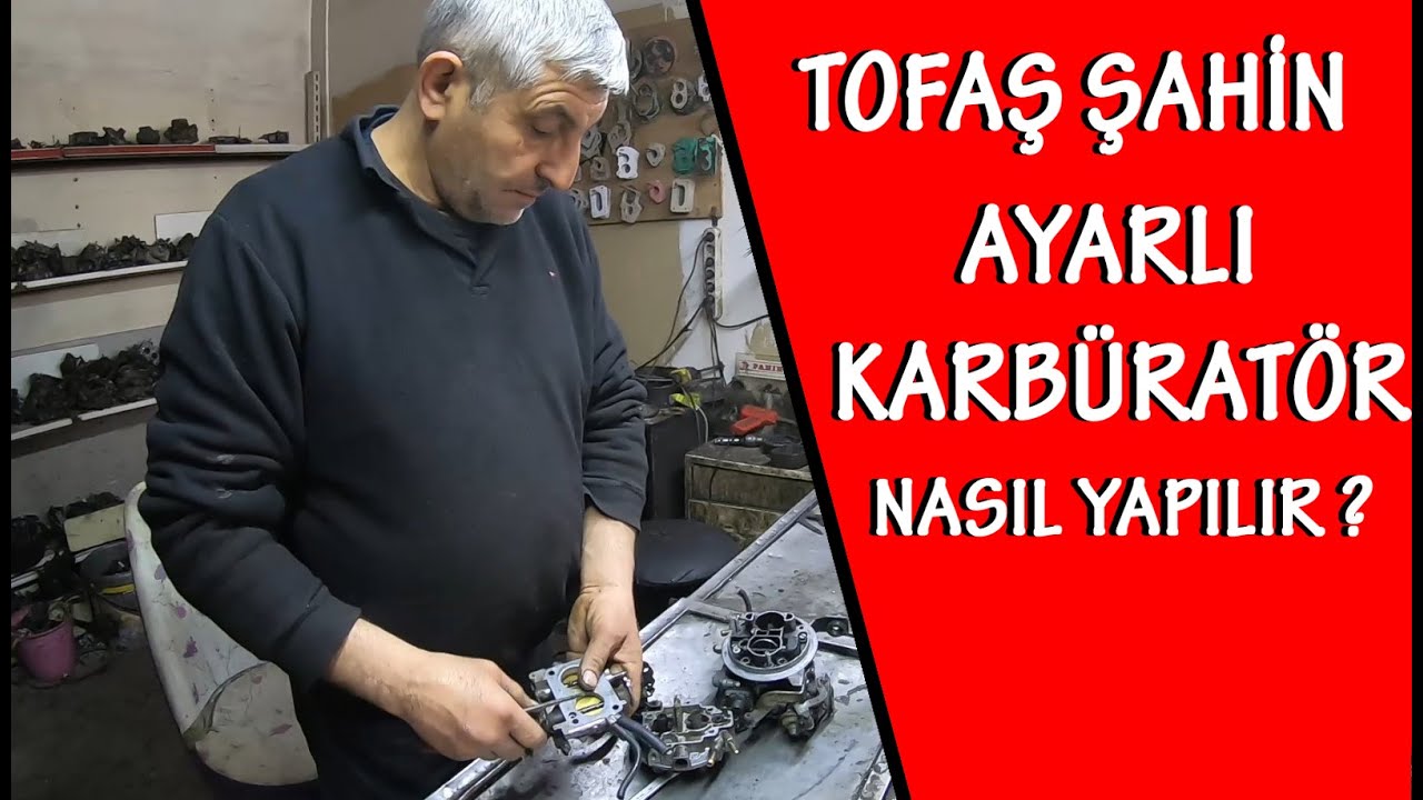 Tofaş Şahin Motor Modifiye / Tofaş Ayarlı Karbüratör Nasıl Yapılır / Karbüratör Temizliği Nasıl Olur