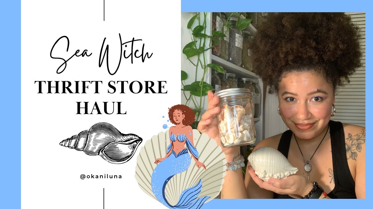 SEA WITCH THRIFT STORE HAUL + Vlog | 🌊✨