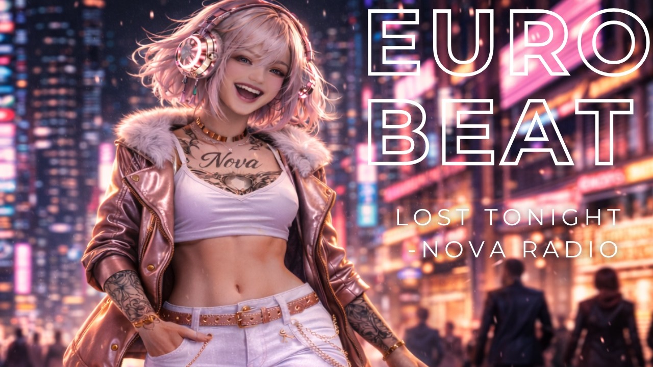 Neon Street Walk Tonight🎵NOVA RADIO.Vol4🎵EURO BEAT