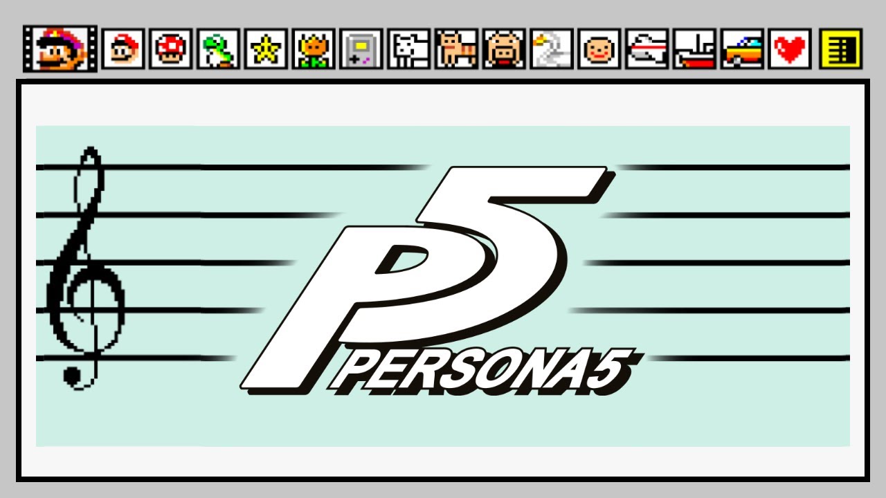 Last Surprise - Persona 5 [Super Mario Paint]
