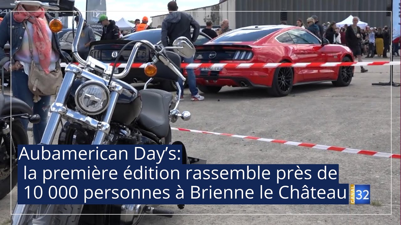 Aubamerican Day’s:  la première édition rassemble près de 10 000 personnes à Brienne le Château
