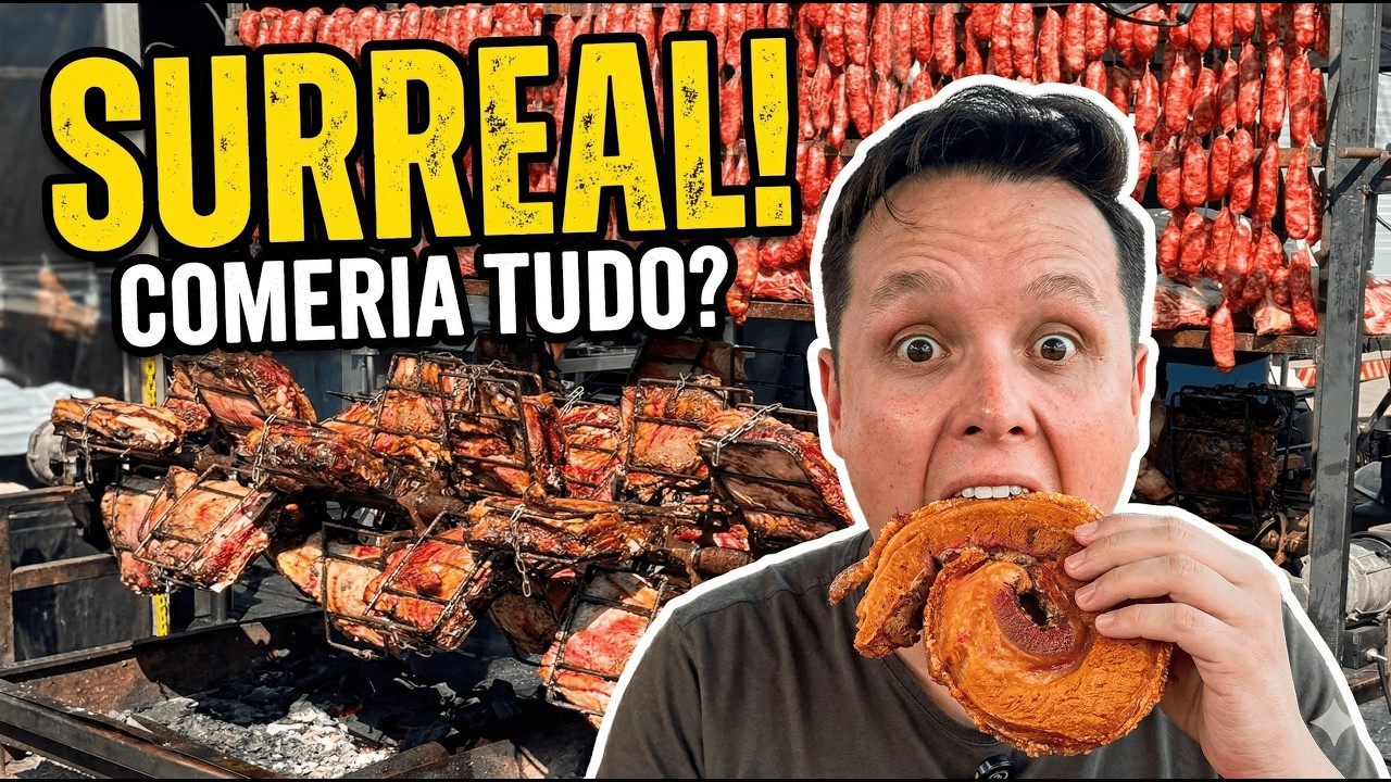 Fui no MAIOR festival de torresmo do Brasil