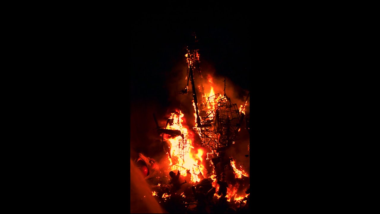 Cremá Plaza del Pilar | Fallas 2018