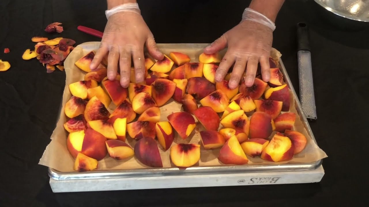 What to do with funky peaches