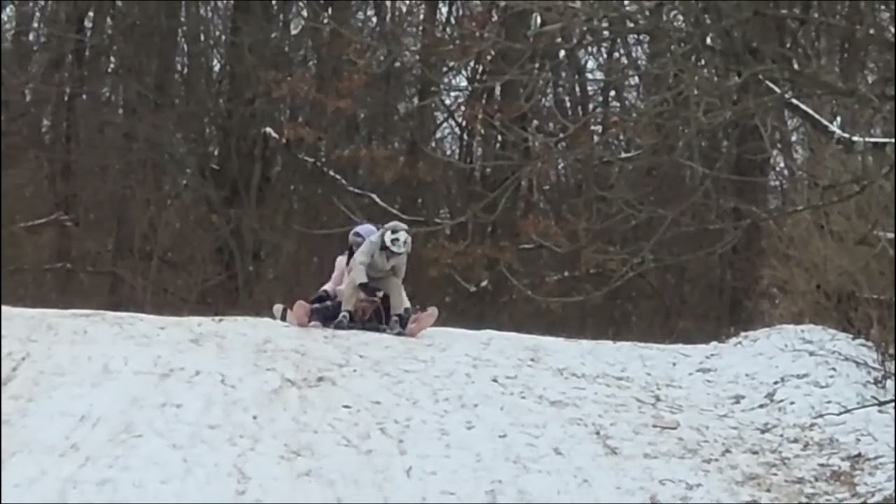 Sleding in highbanks