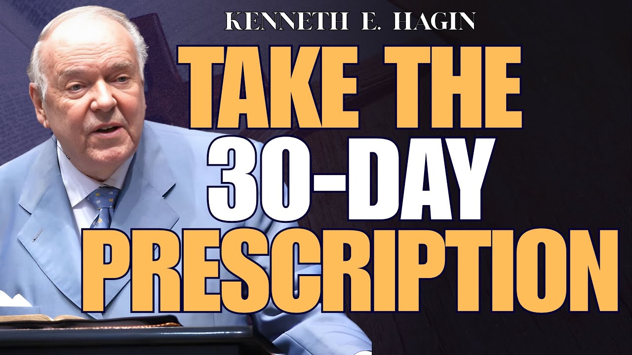 GOD’S WORD Is “MEDICINE” — Kenneth E. Hagin’s Healing Prescription (Take It Daily!)