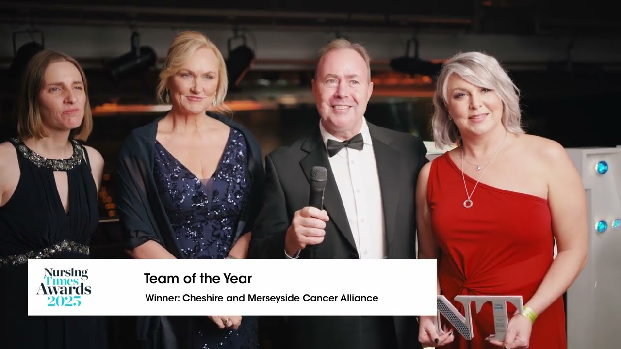 Team of the Year winner - Cheshire and Merseyside Cancer Alliance