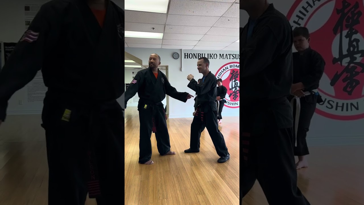 Stop the second punch - Shaolin Kempo Karate - Self Defense