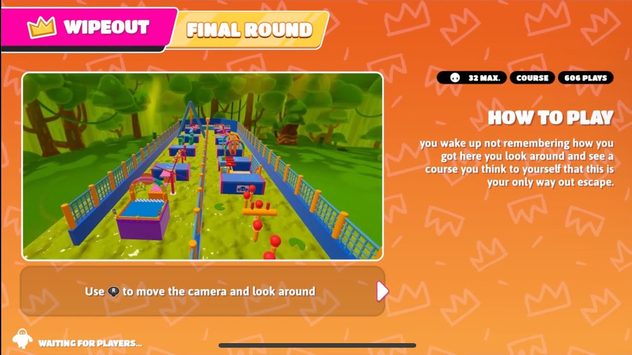 I played &ldquo;Wipeout&rdquo; Creative Map - Fall Guys 