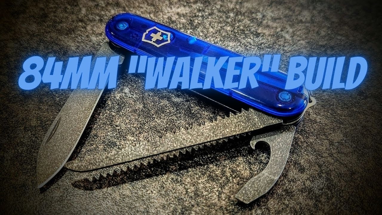 84mm Walker Build w/ Black G10 Liners