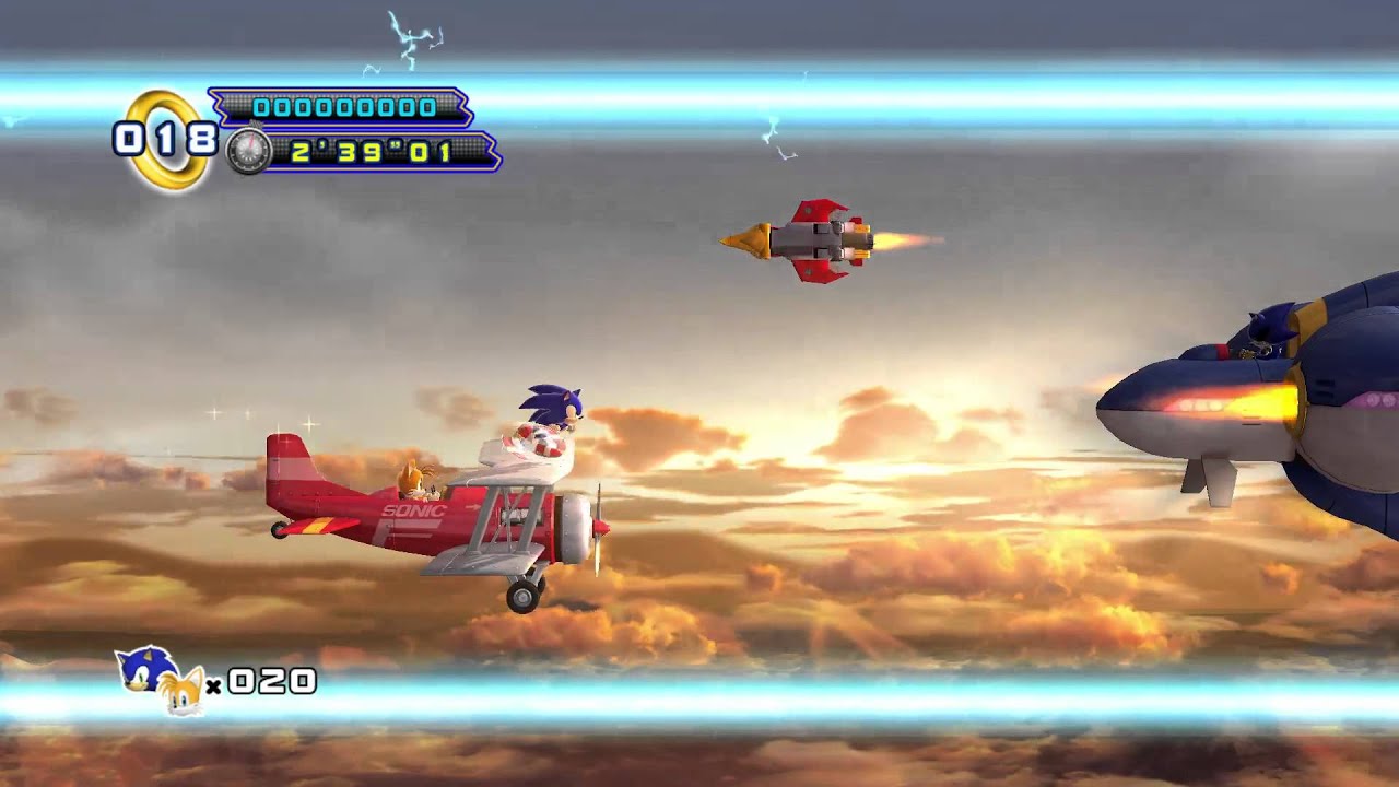 Sonic the hedgehog 4: Episode 2 (All Metal Sonic boss battles) *HD*