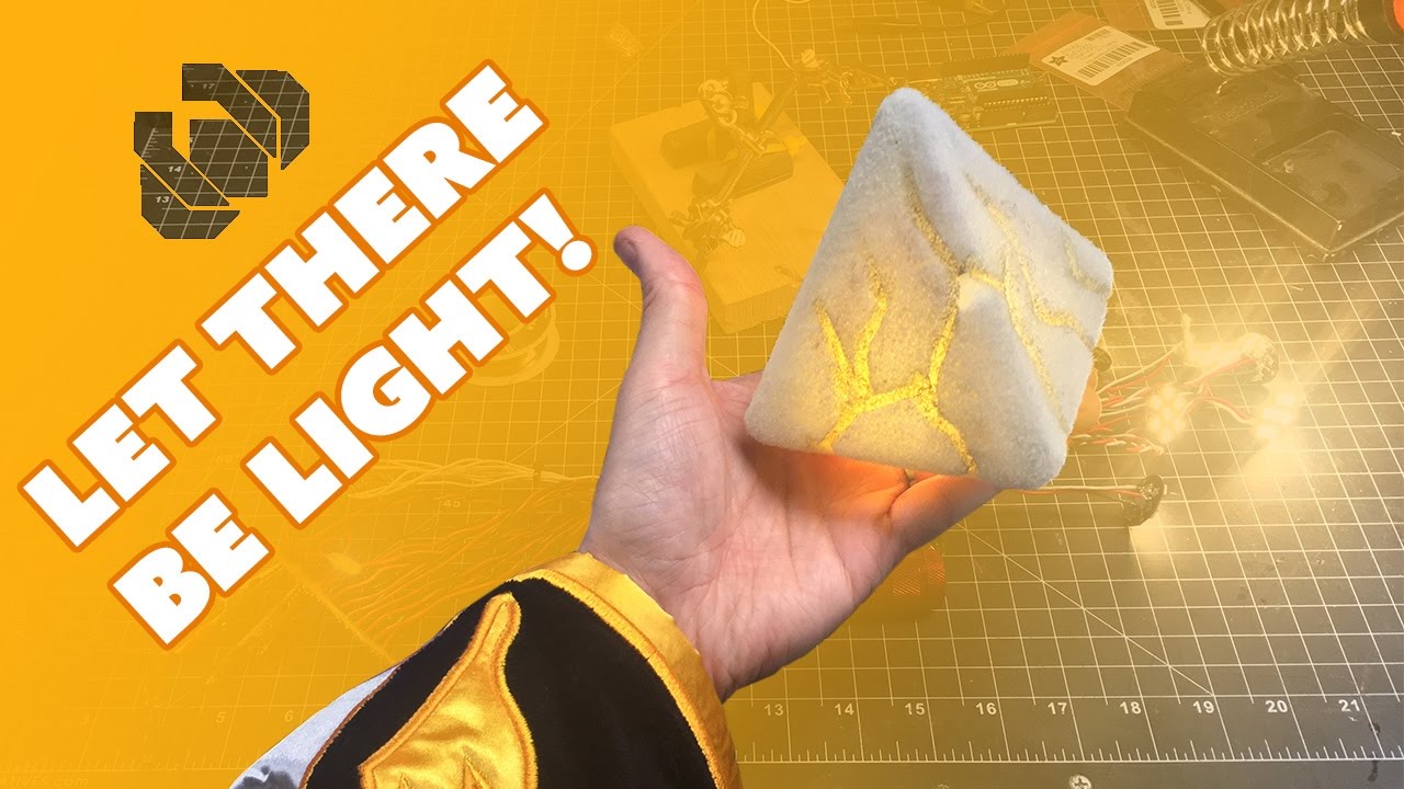 LED Pulsing Lights for the Hand of Rag - Prop: Live from the Shop