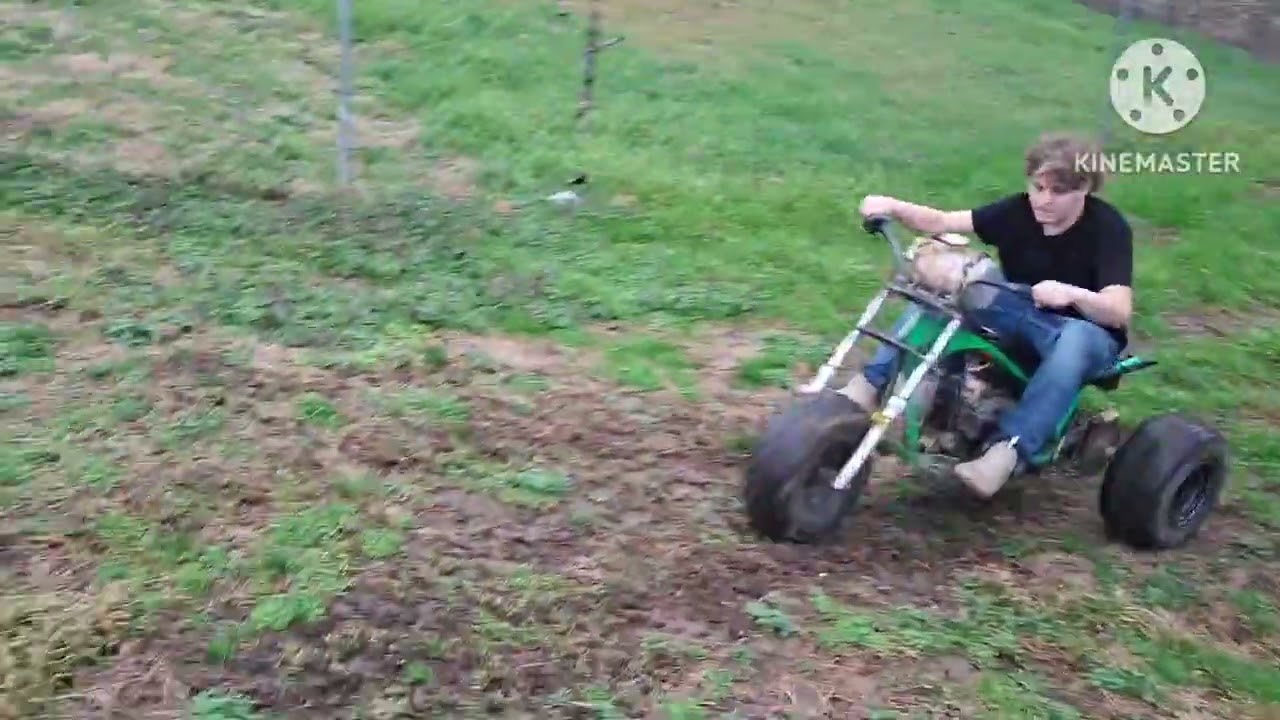 New 3 wheeler is fun for the hole family 